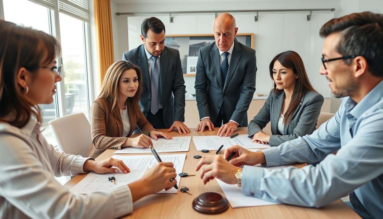 Property transfer support and coordination